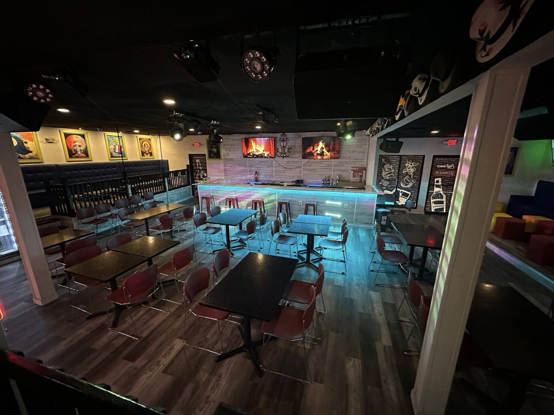 The Lounge room before the doors open